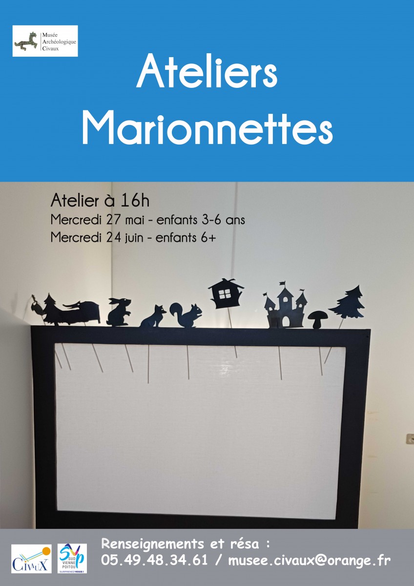 Atelier "Création de marionnettes"
